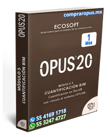 Rentar Opus por 1 mes cuantificador BIM